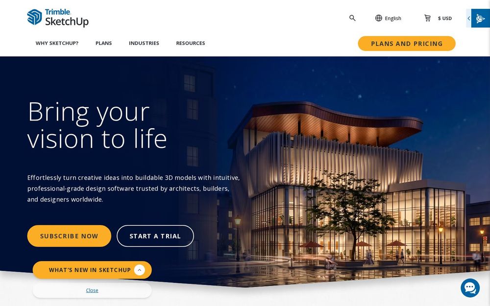 SketchUp official homepage