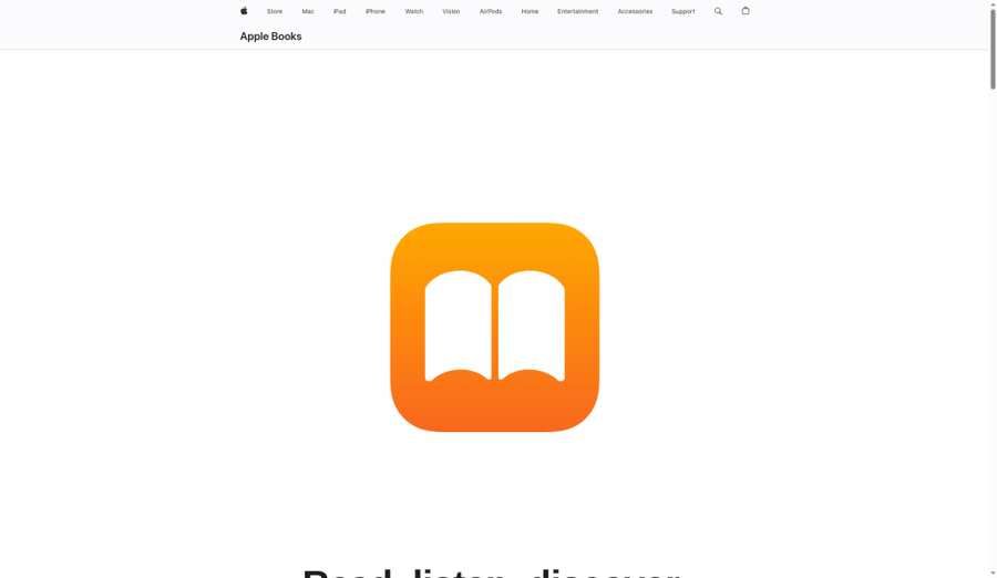 Apple Books UI Apple Books UI