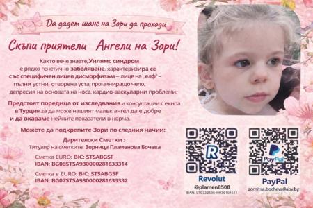 Благотворителна кампания в подкрепа на Зори