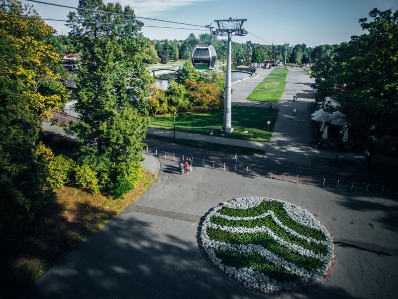 Park Śląski – jeden z największych parków miejskich w Europie
