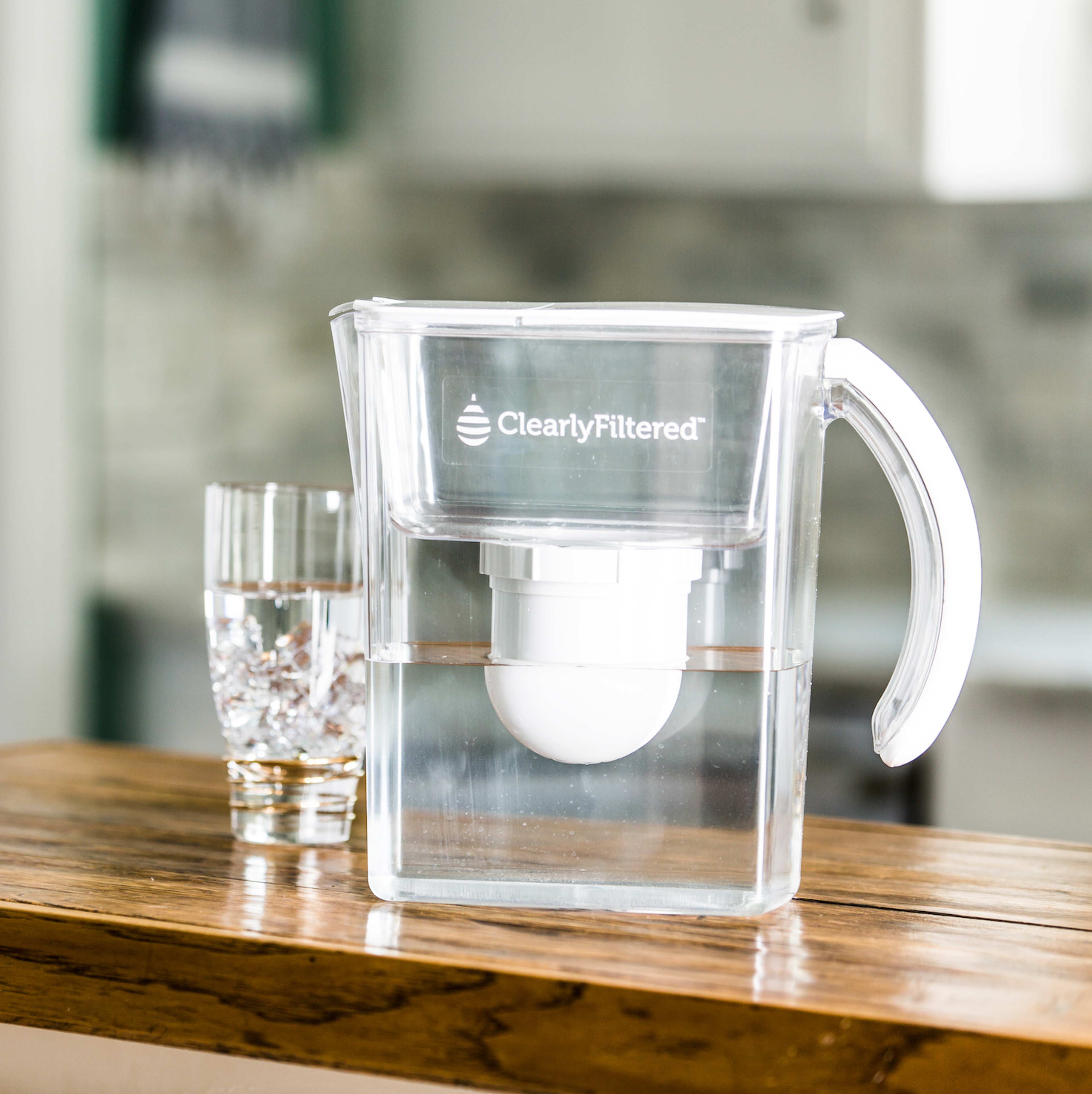 ClearlyFiltered water pitcher