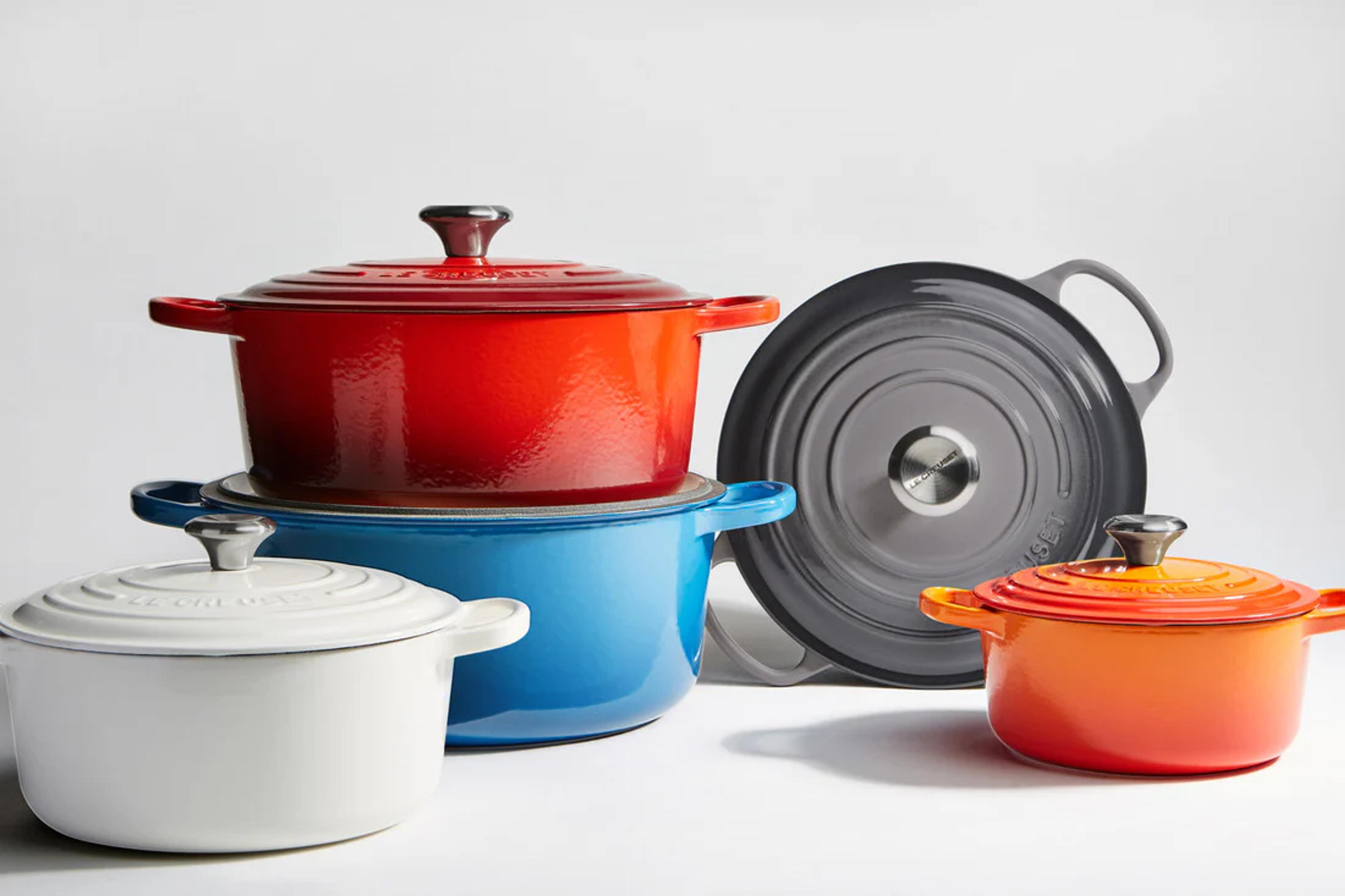 Le Creuset dutch ovens