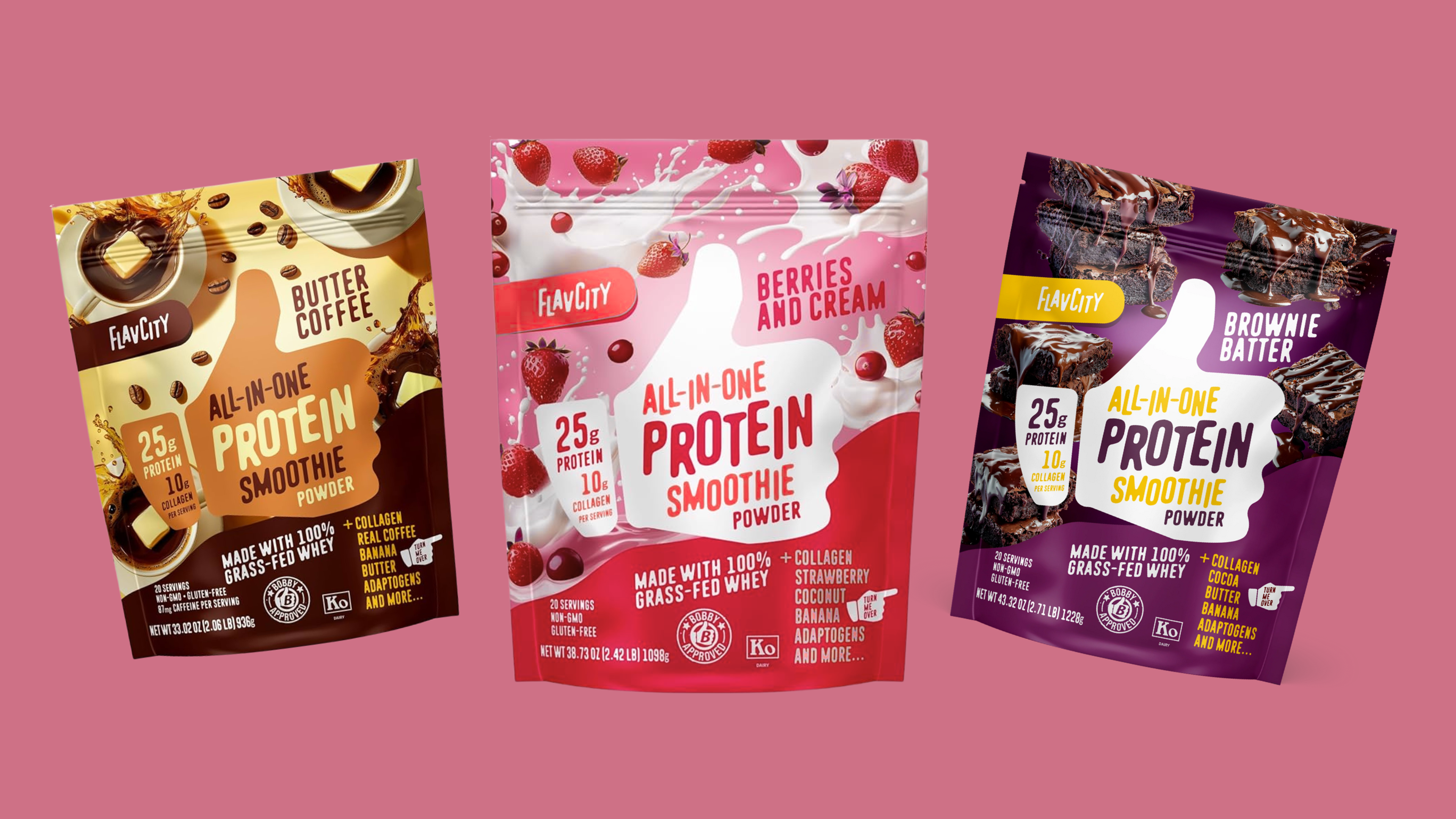 FlavCity protein powders