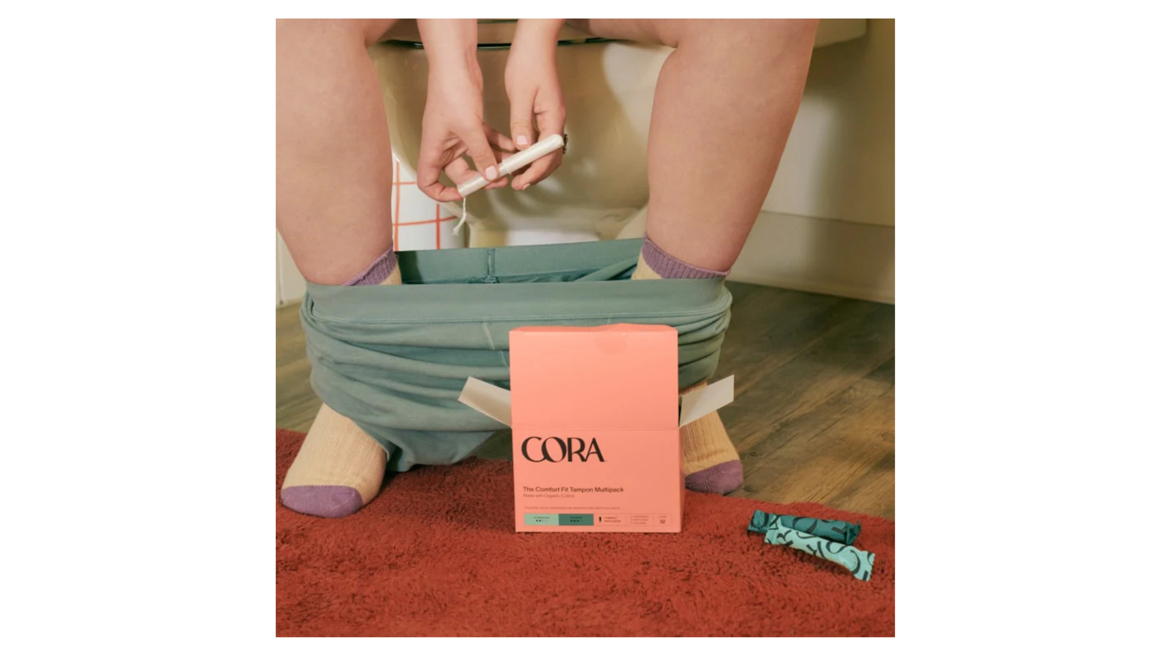 Cora organic tampons