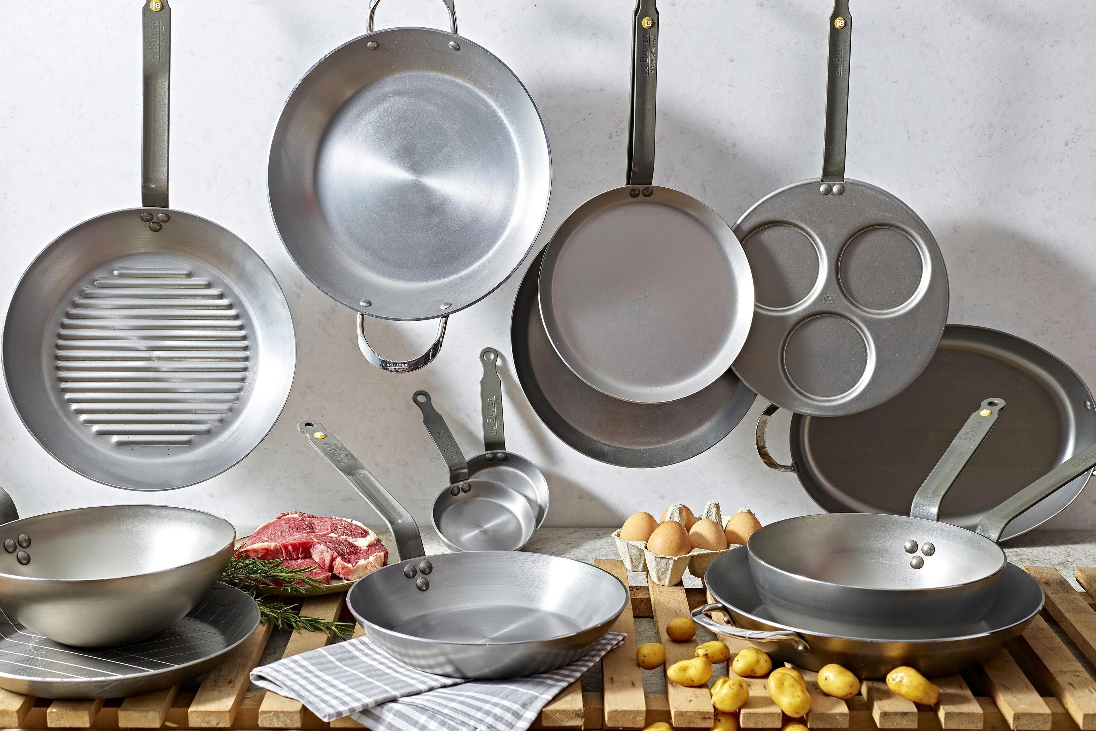 de Buyer pans and cookware