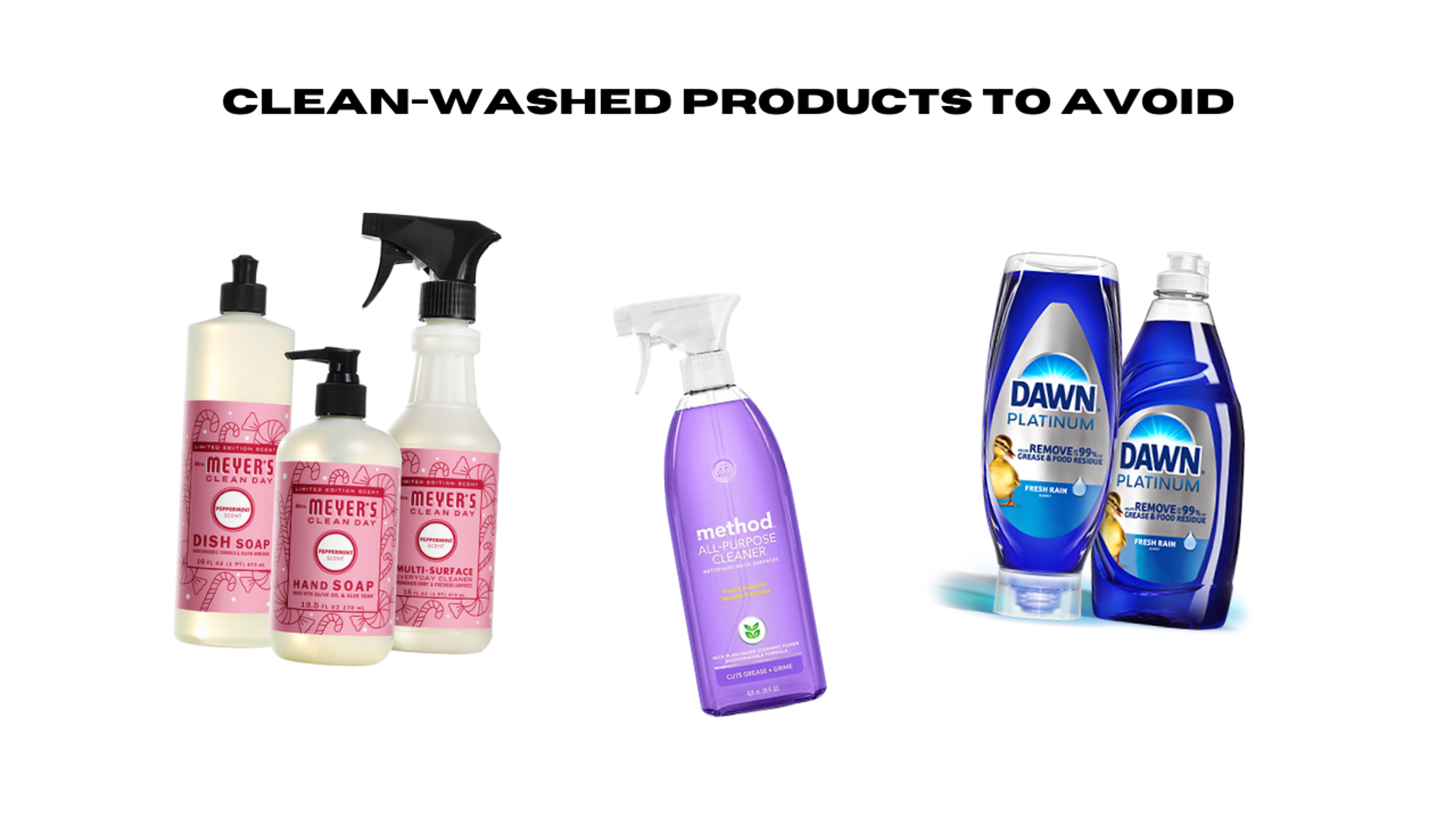 cleaning products