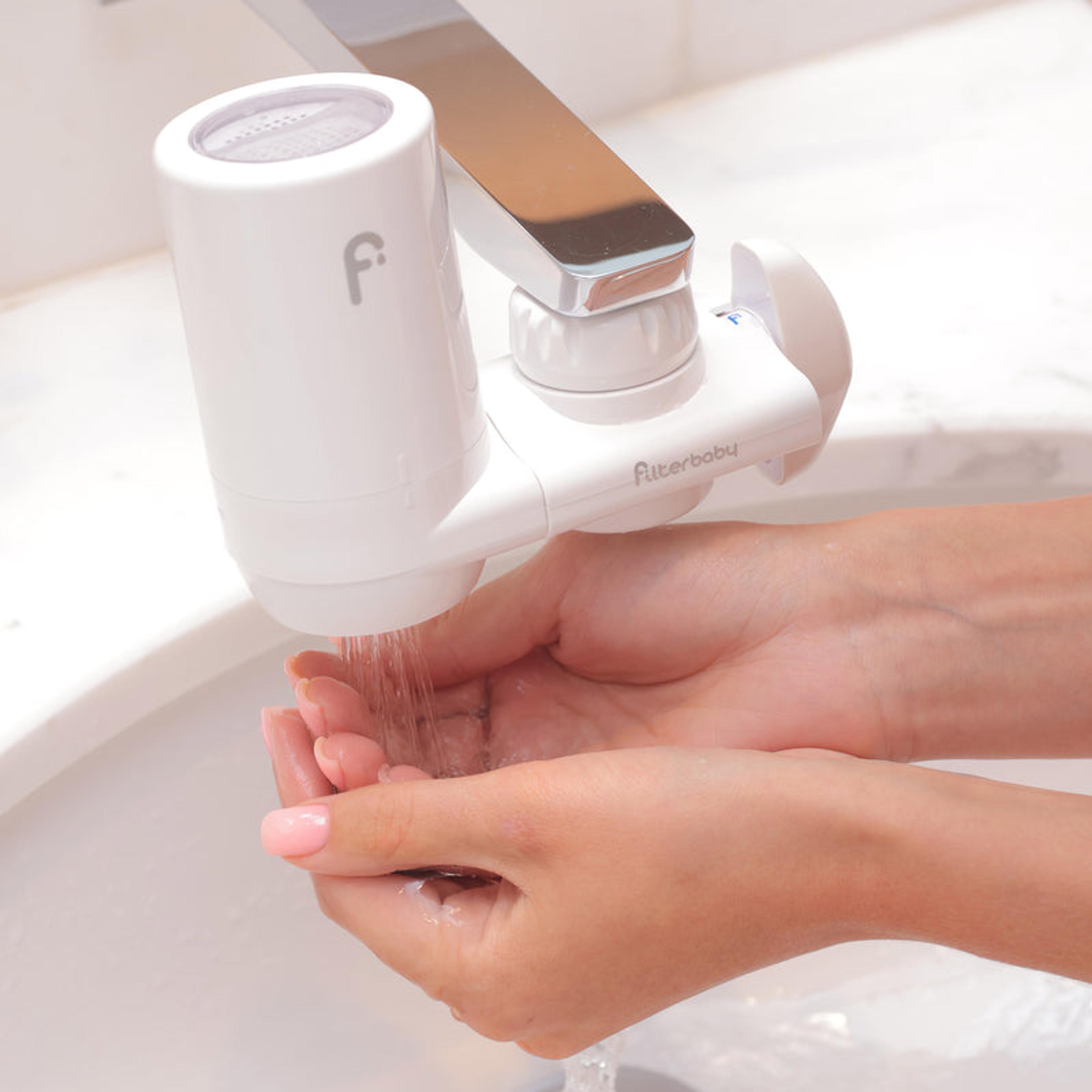 Filterbaby faucet attachment