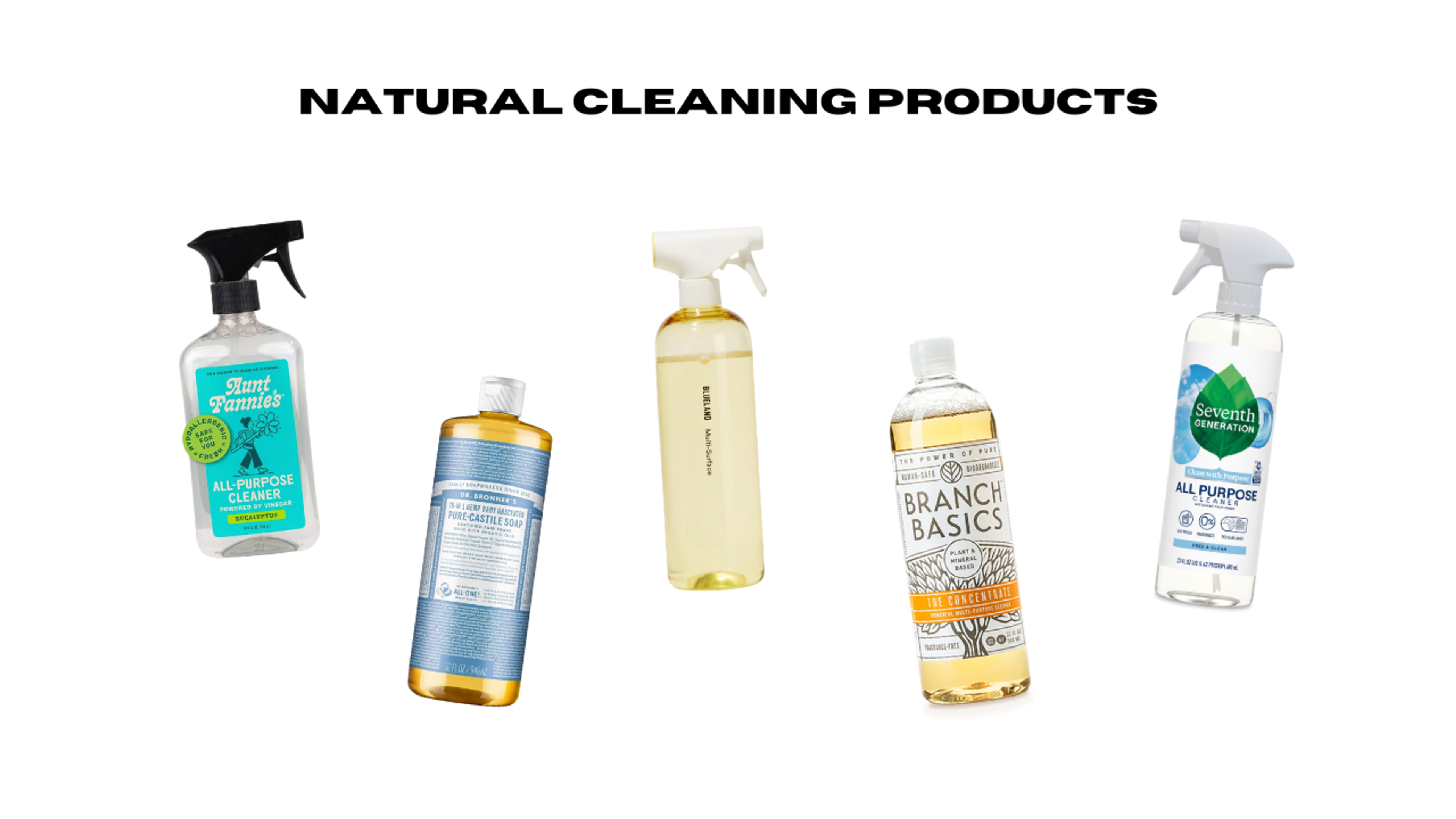 natural cleaning products