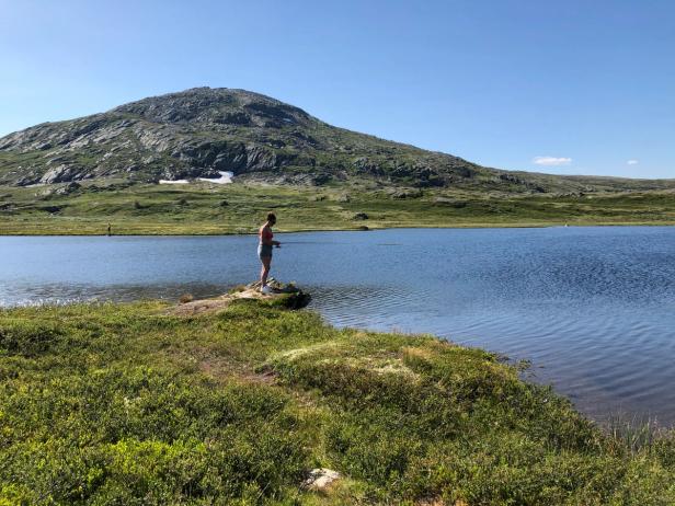 Idyllic fishing in Midtre Gauldal