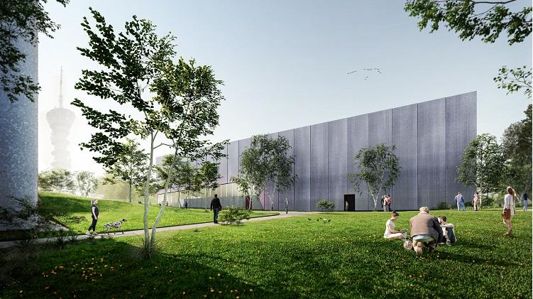 Photo: Image courtesy of Statsbygg, LINK Arkitektur - mock-up of Ocean Space Centre exterior