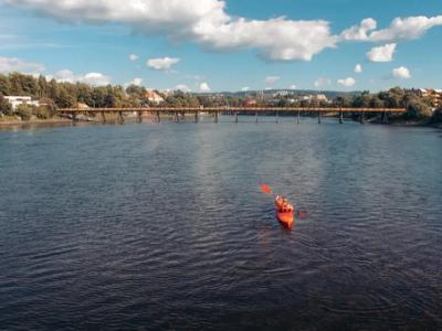 Kajakk på Nidelva