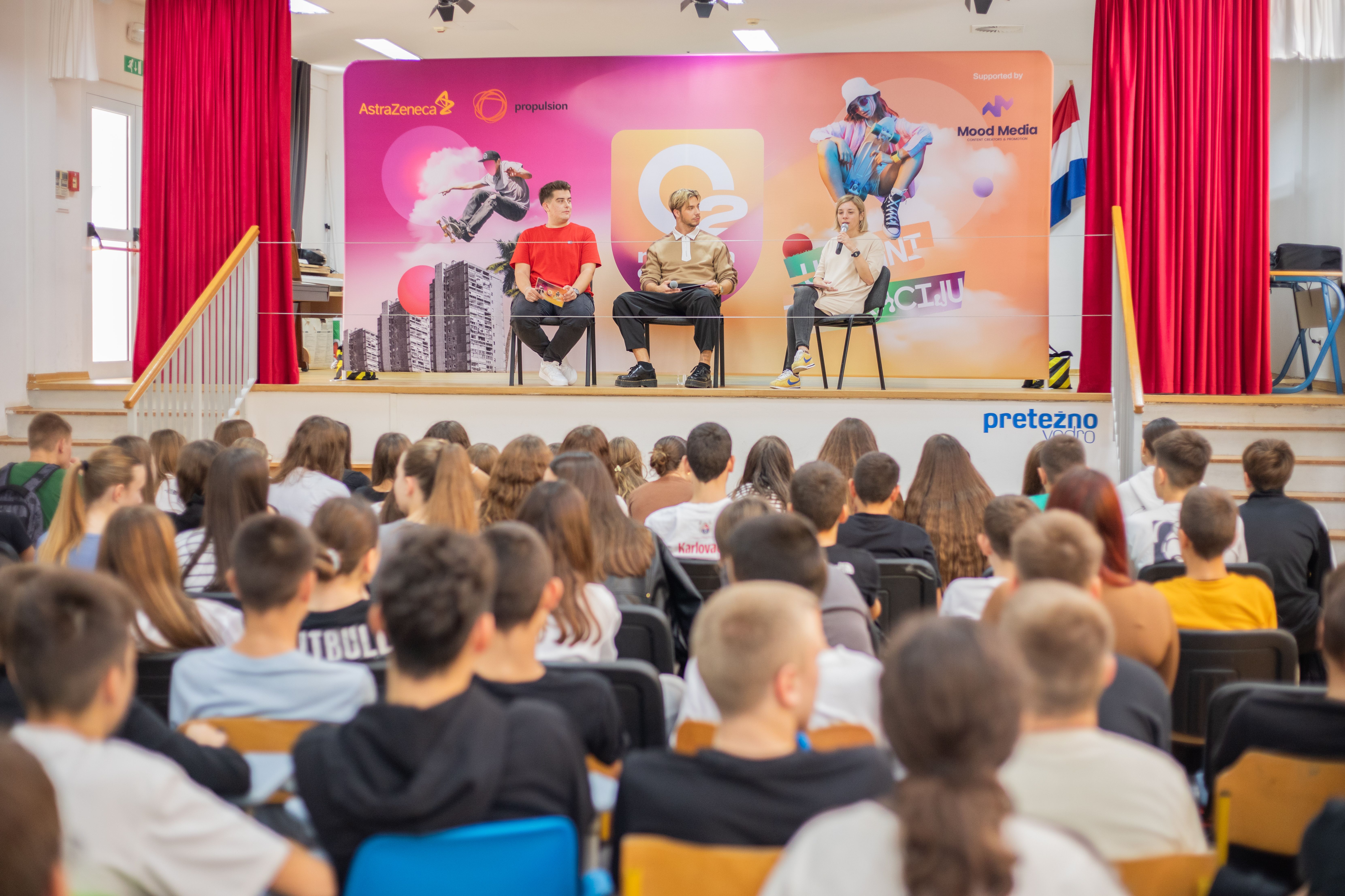 Krenuli su i 'Mission: Oxygen - interaktivni paneli': Cilj je potaknuti zdraviji način života među generacijom Z!