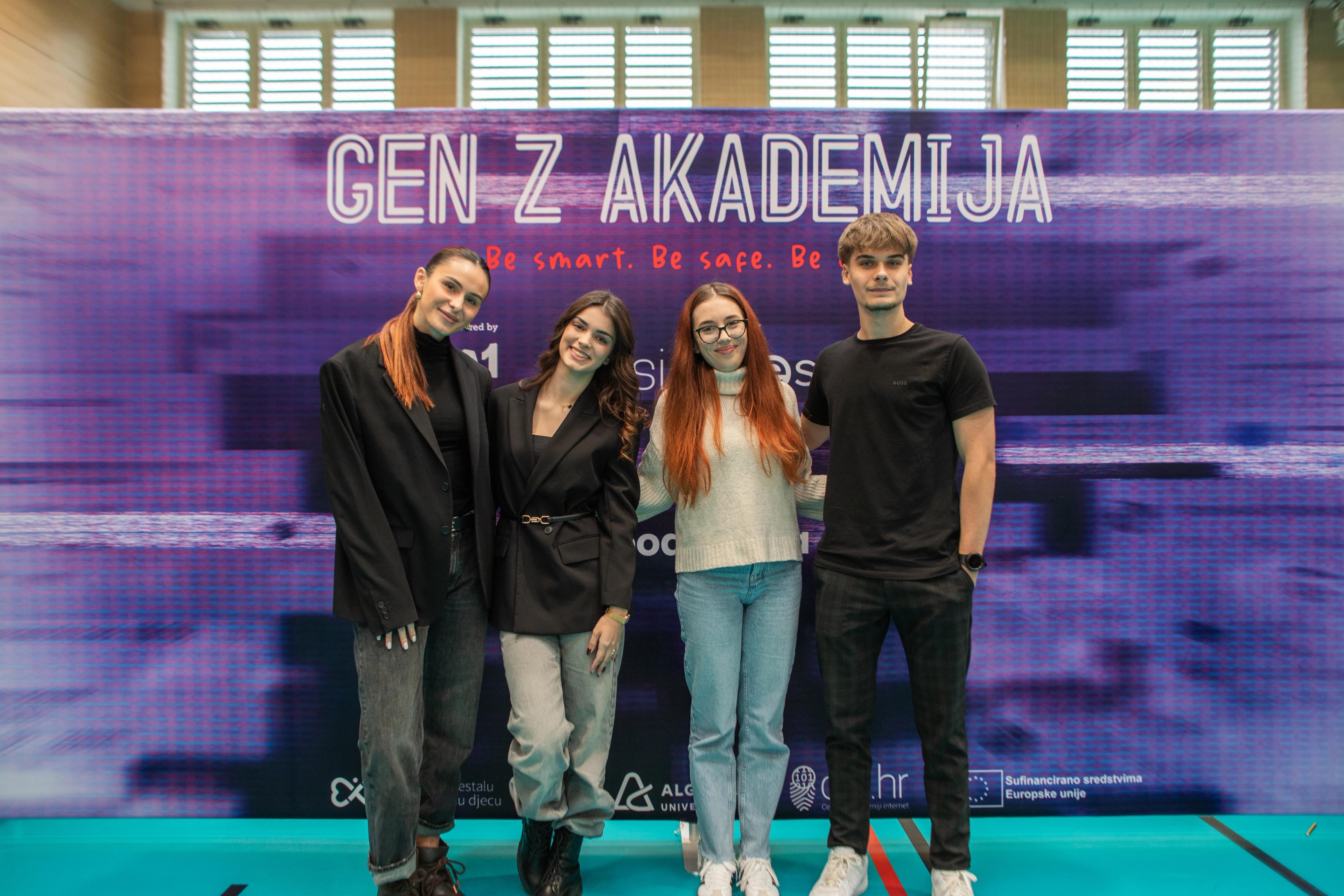 Gen Z Akademija powered by A1 Hrvatska u Hrvatskom Leskovcu: 'I mi mnogo toga učimo iz iskustava učenika koja oni rado dijele s nama'