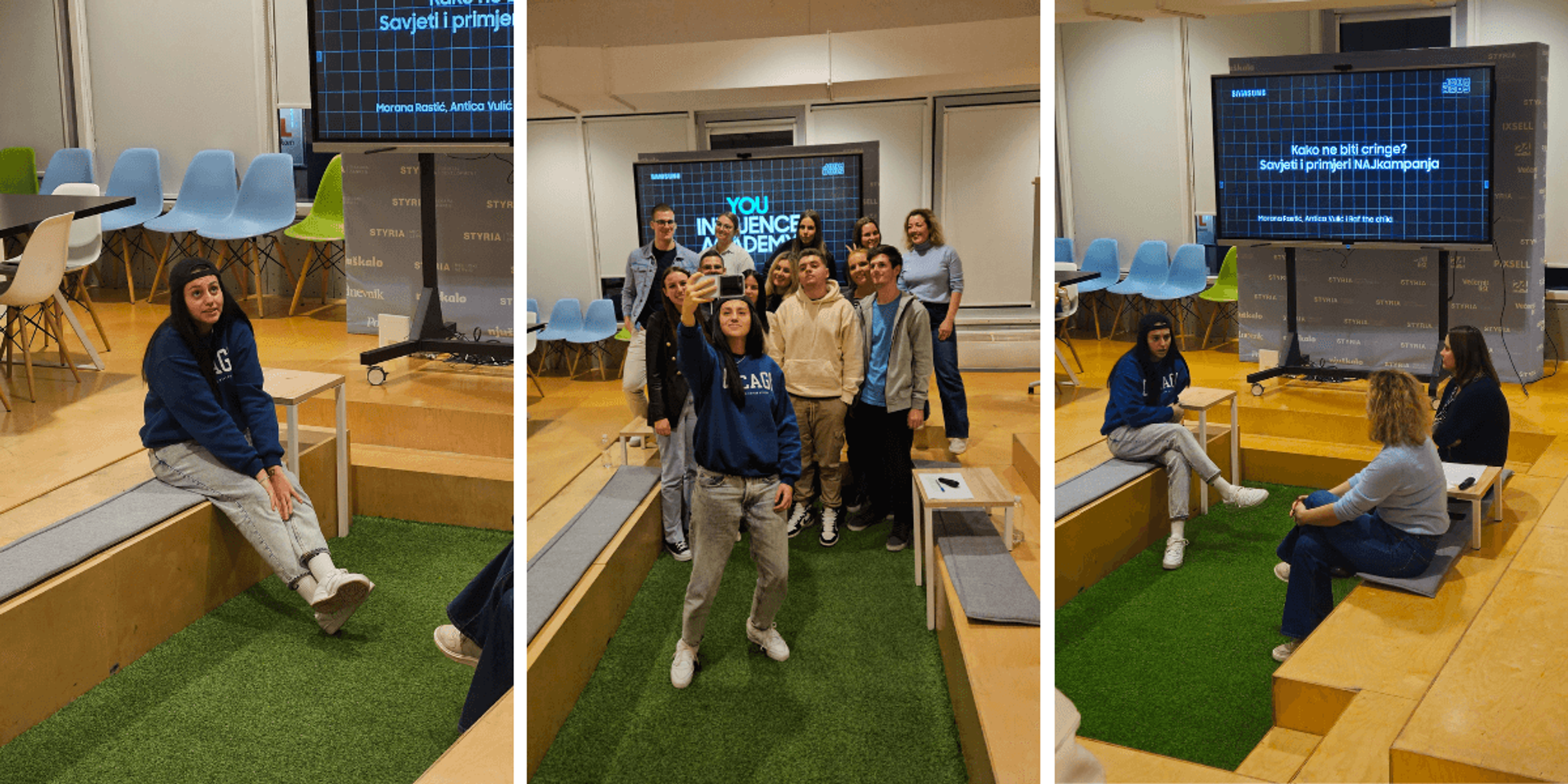 'Kako ne biti cringe?' Naša Raf je na to pitanje odgovorila na zanimljivoj SAMSUNG YOUniversity akademiji
