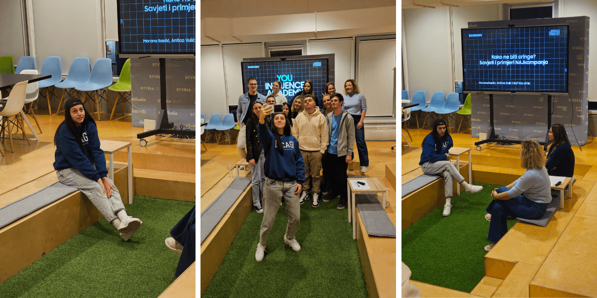 'Kako ne biti cringe?' Naša Raf je na to pitanje odgovorila na zanimljivoj SAMSUNG YOUniversity akademiji