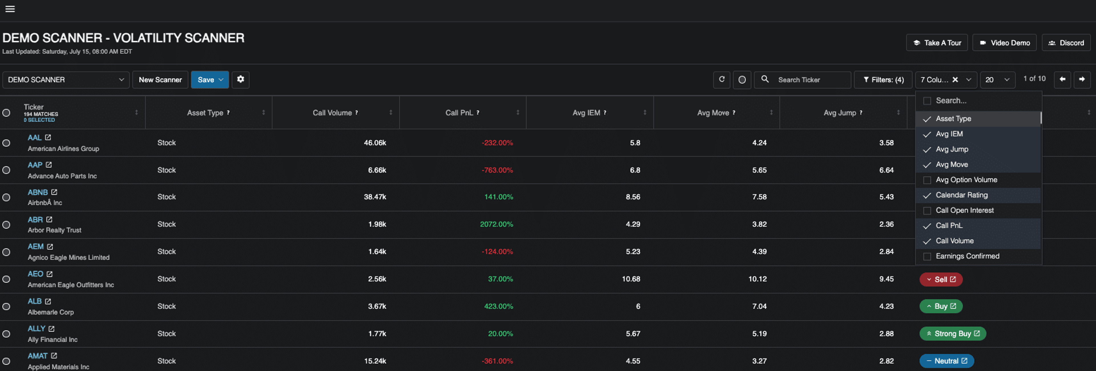 How To Find Profitable Option Trades By Building Custom Volatility Scanners