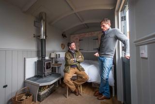 Norfolk Trailers team up with the English Shepherds Hut Co