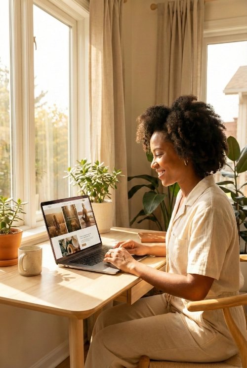 Woman happy with the results
