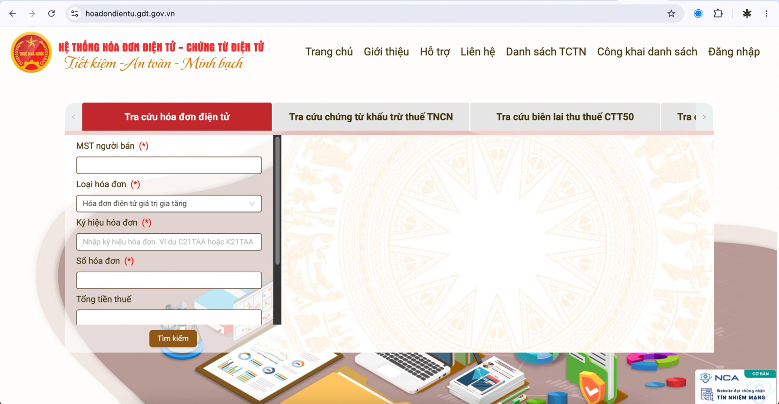Vietnam e-invoice registration and administration portal