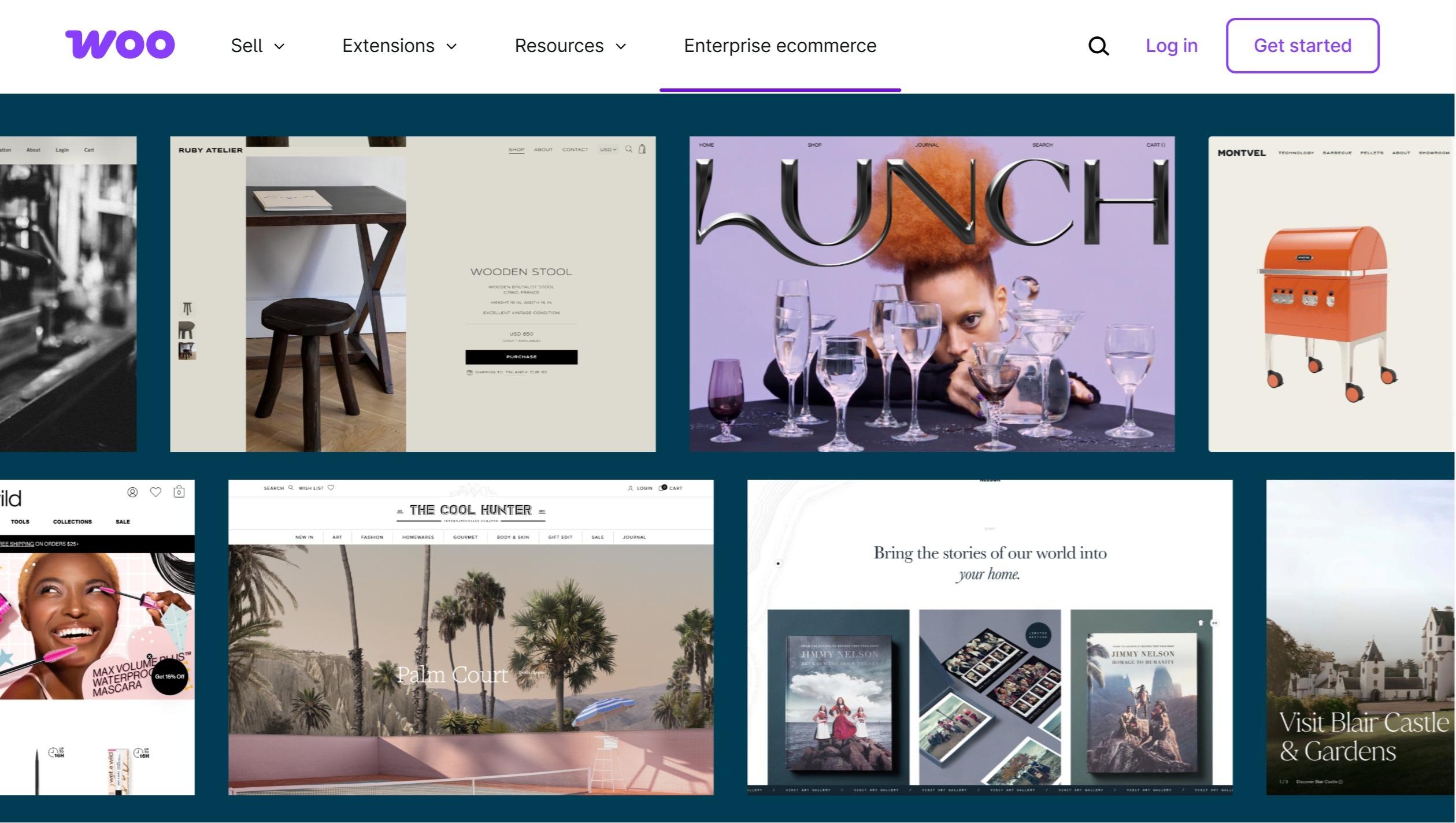 landing de la plataforma woocommerce