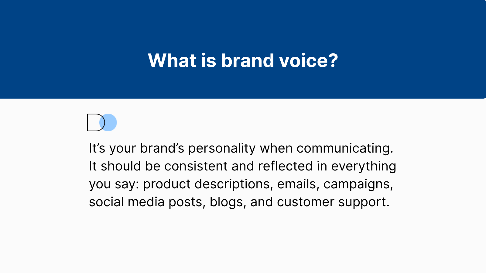 infographic what is brand voice?