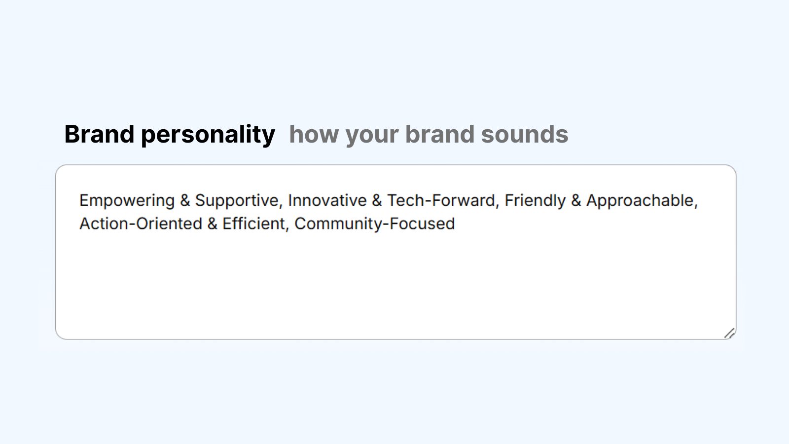 Dondo brand personality example