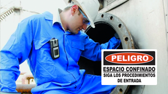 Seguridad en espacios confinados