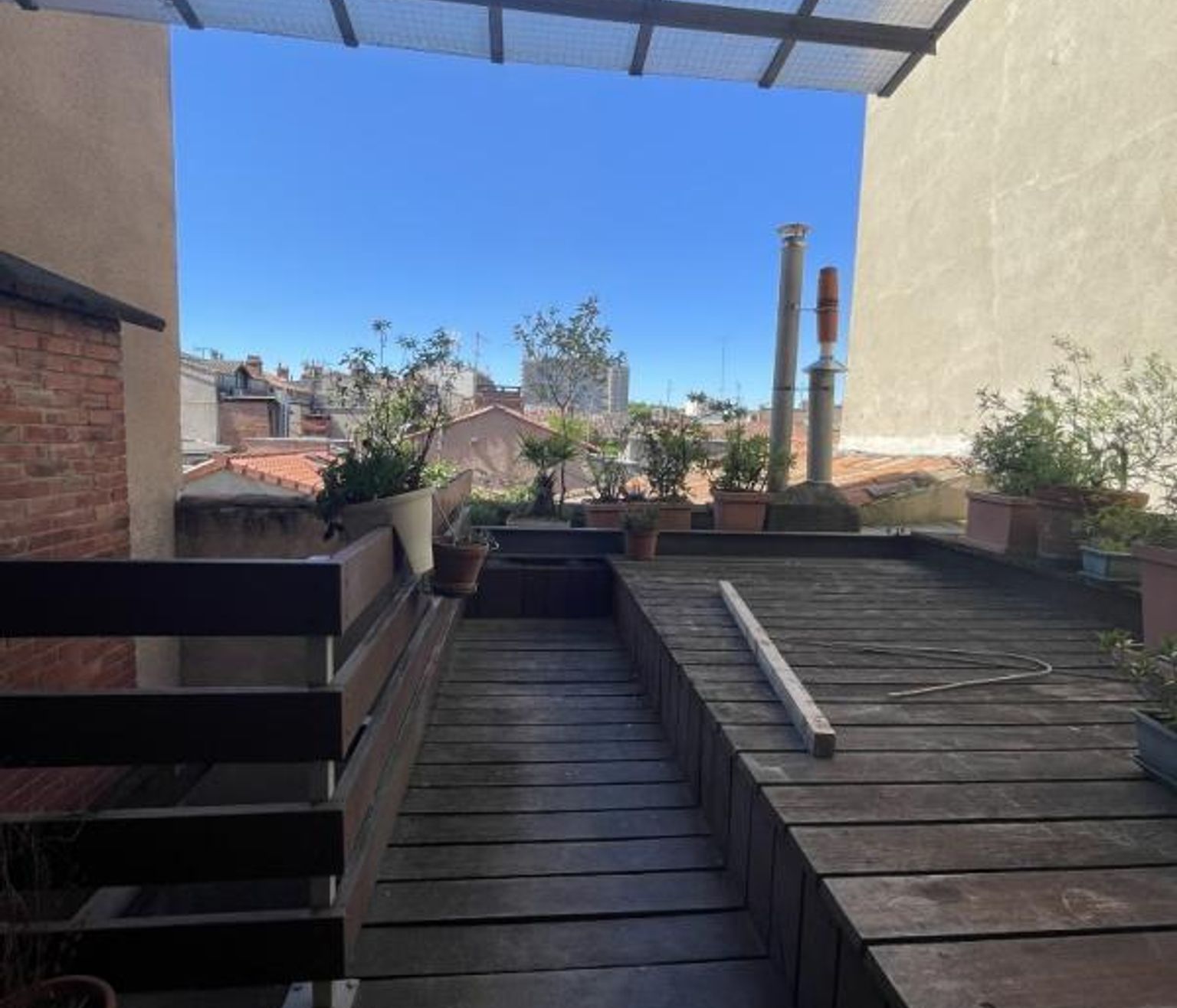 Location magnifique T3 quartier chalets avec très grande terrasse