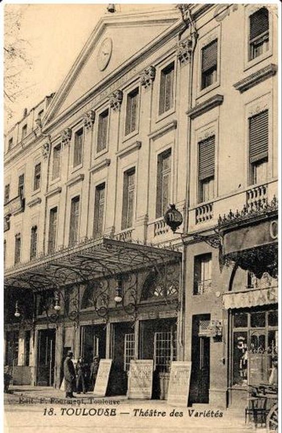 Gravure Théâtre des Variétés, 1920