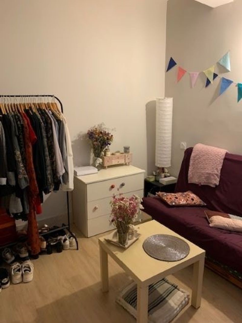 Location T1 de 15 m² non meublé situé à Esquirol
