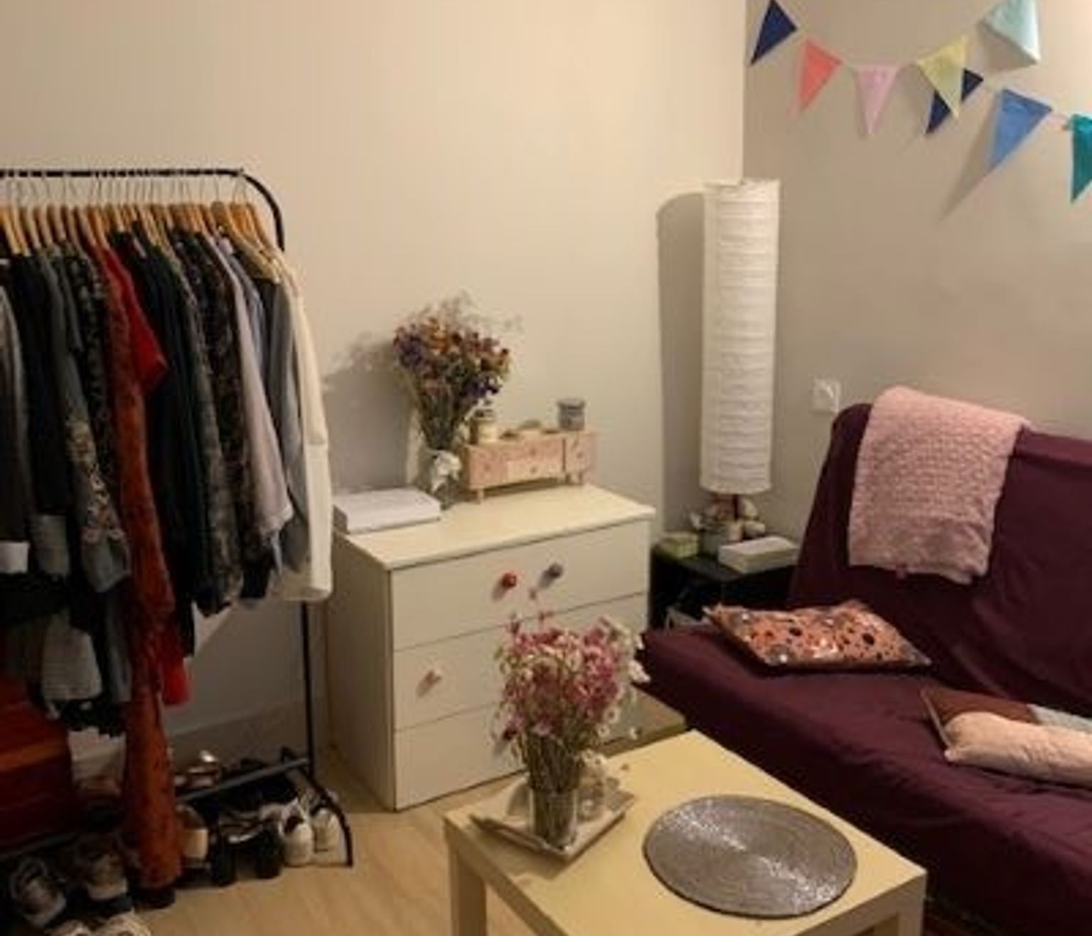 Location T1 de 15 m² non meublé situé à Esquirol