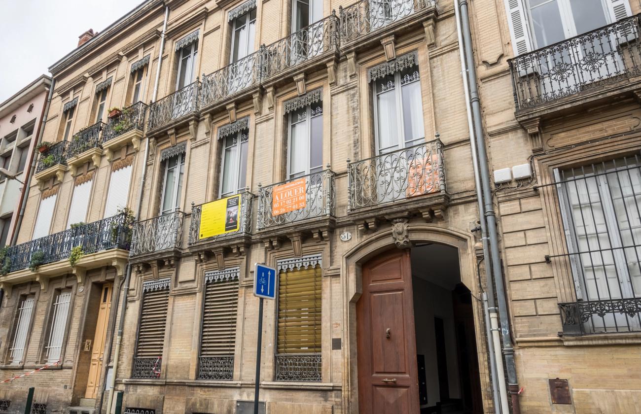 façade immeuble 31 Roquelaine Toulouse