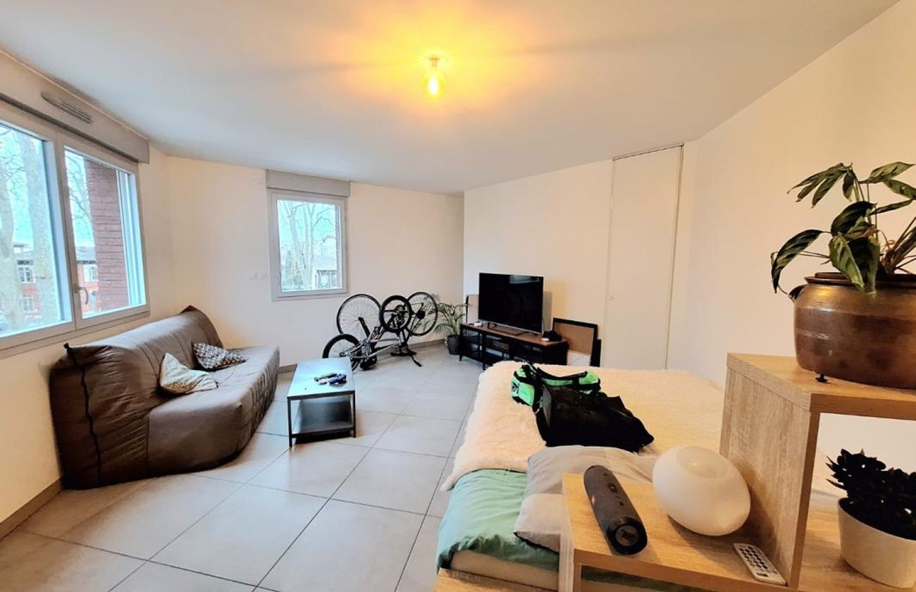 Location T1 de 35.60 m² Compans
