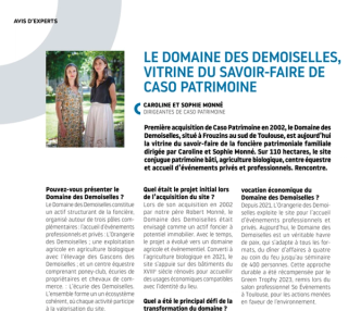 Interview Caroline et Sophie Monné | Magazine MEDEF 31 Entreprises Occitanie 