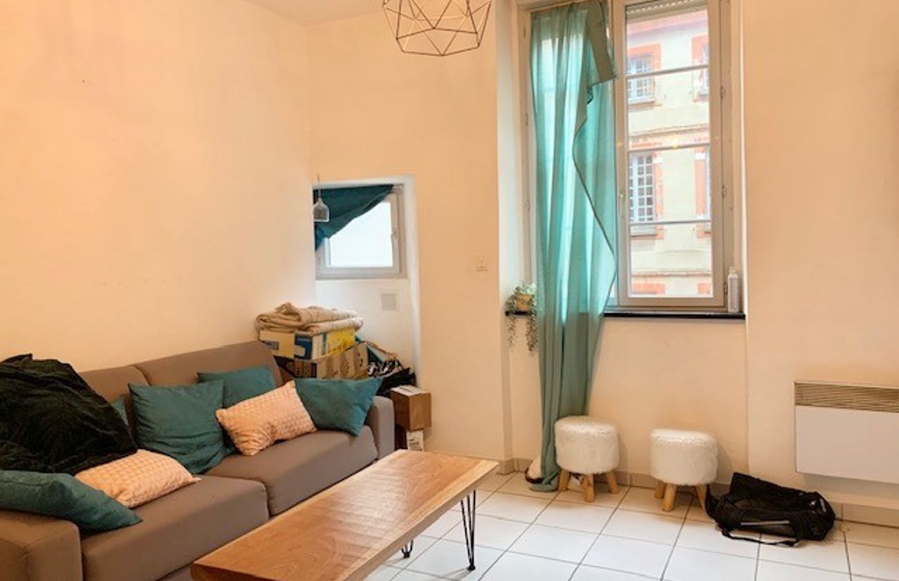 Location T1 de 17m² situé au Capitole