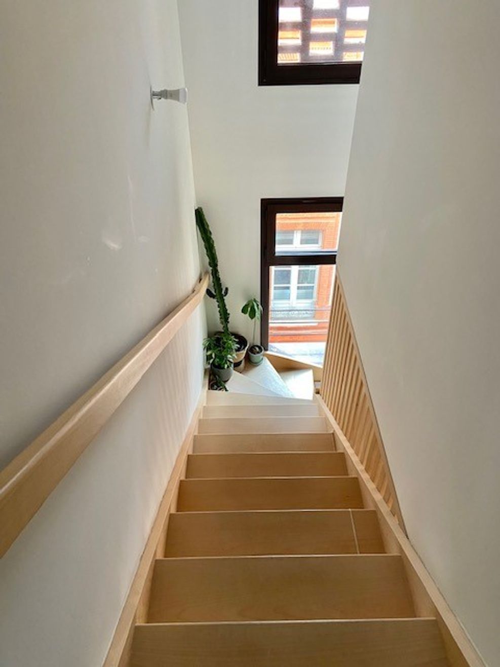 T3 duplex Lakanal Toulouse- escaliers