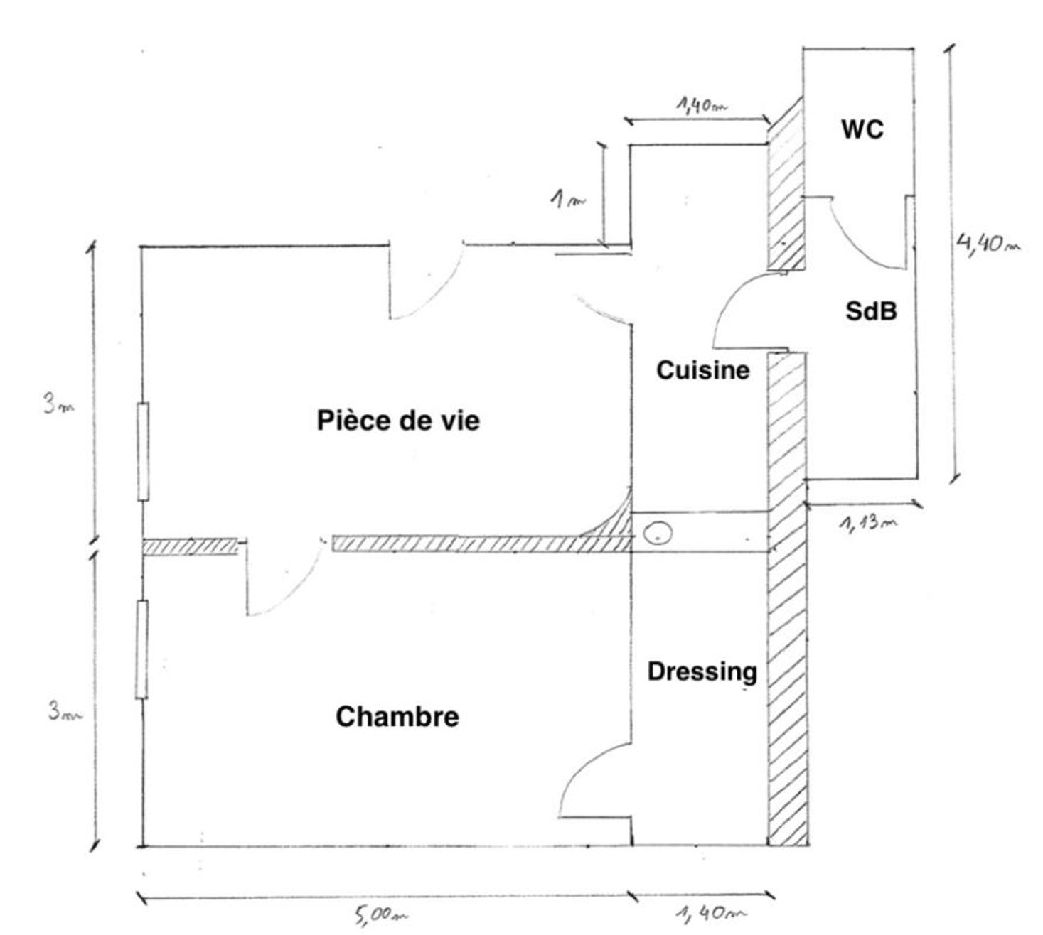 T2 non meublé - rue de Clichy - Paris (9)