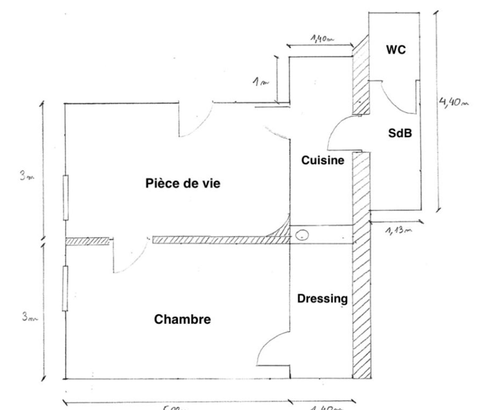 T2 non meublé - rue de Clichy - Paris (9)