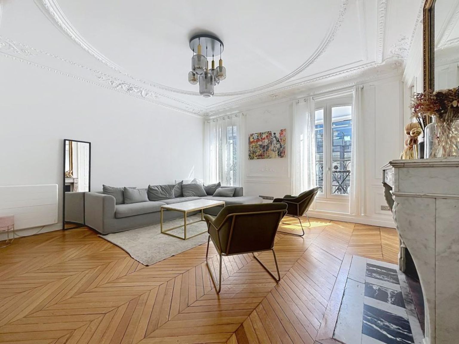 T3 non meublé de 74.40m² - Rue Paul Baudry - Paris (8)