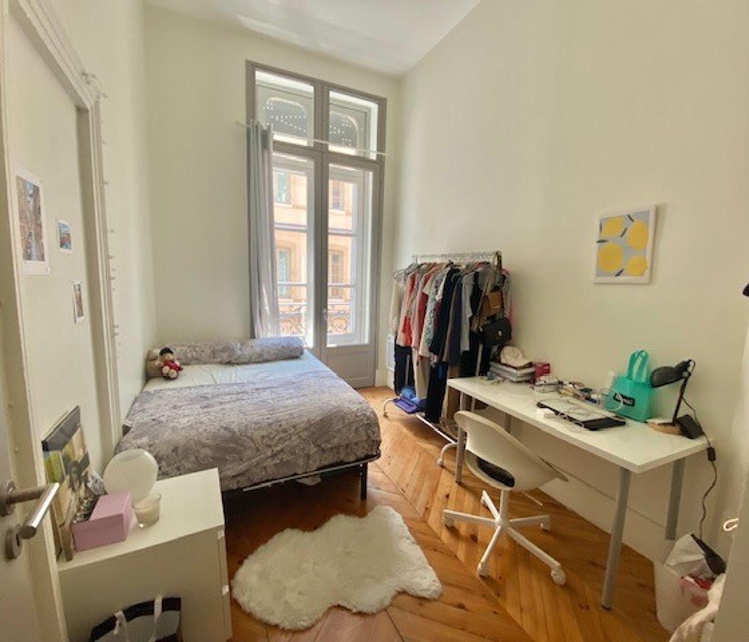 Location T3 de 65 m² Capitole proche Fermat avec petit balcon