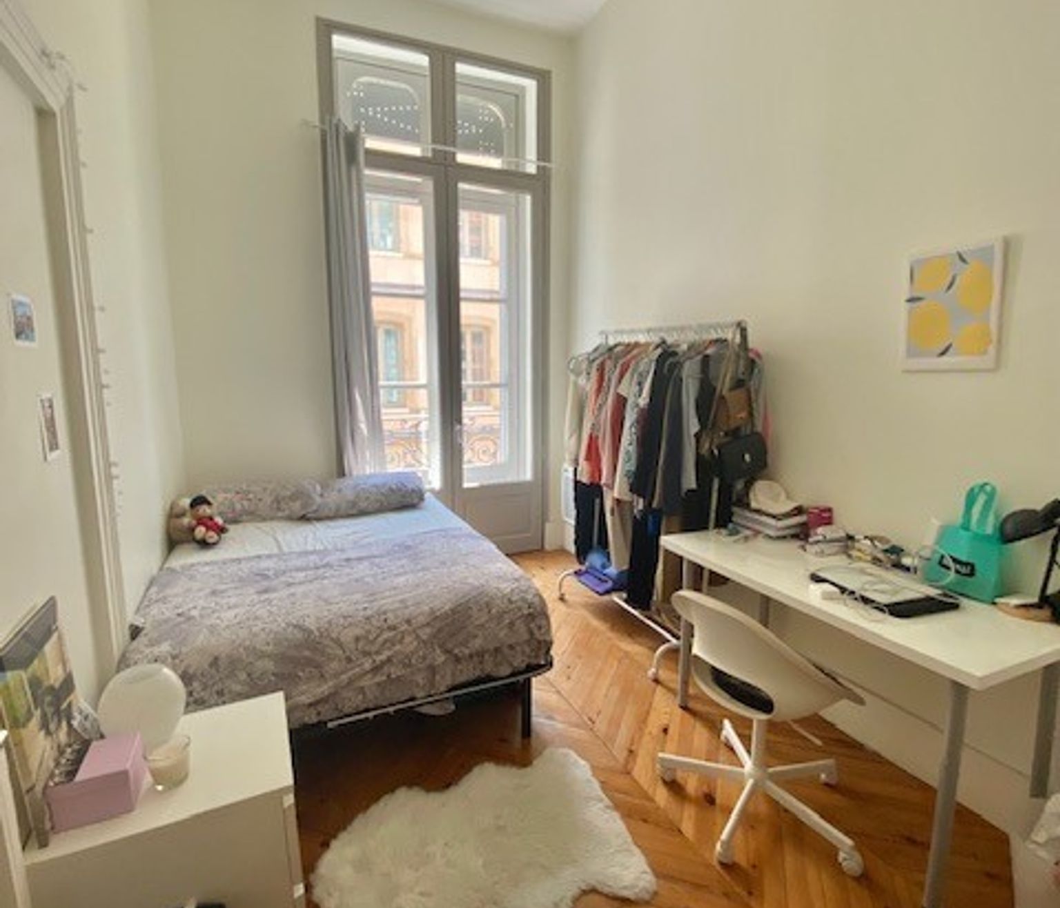Location T3 de 65 m² Capitole proche Fermat avec petit balcon