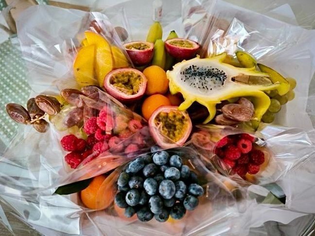 livraison de fruits frais au bureau Caso Patrimoine