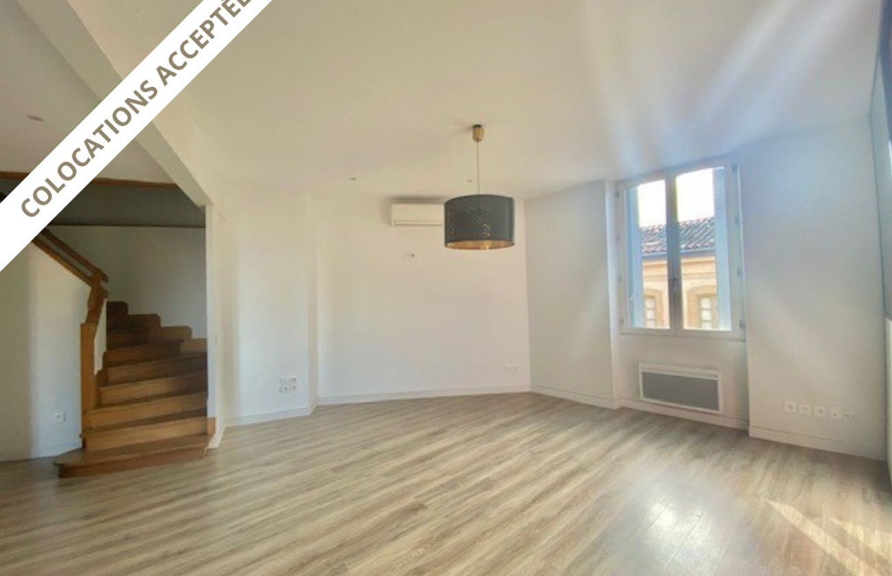 Location T4 de 83 m² quartier Capitole avec climatisation
