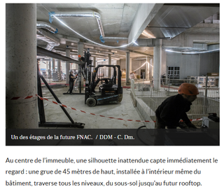 avancée des travaux Les Variétés