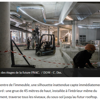 avancée des travaux Les Variétés