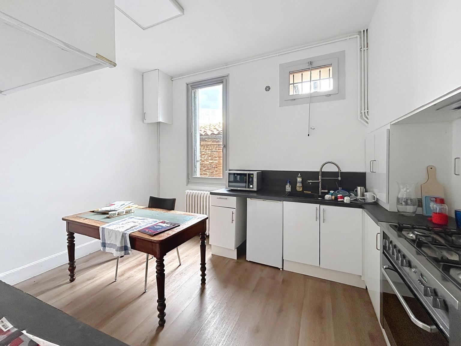 cuisine coin repas des bureaux au 3eme étage