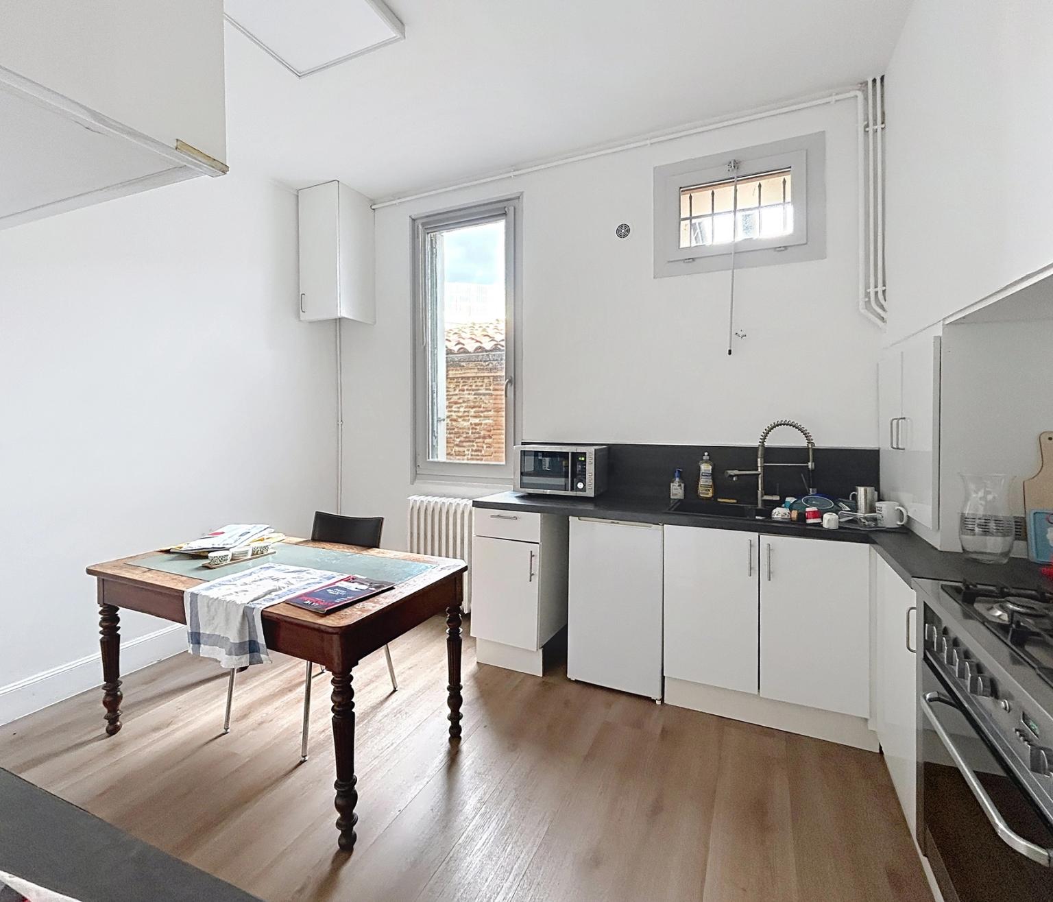 cuisine coin repas des bureaux au 3eme étage