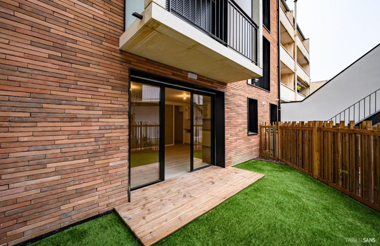 Location charmant T3 avec jardin quartier Compans