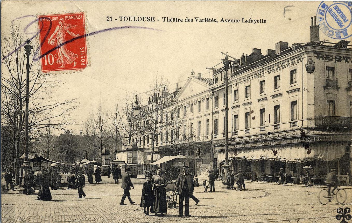 Théâtre des Variétés avant l’incendie, Urbain Vitry, 1837