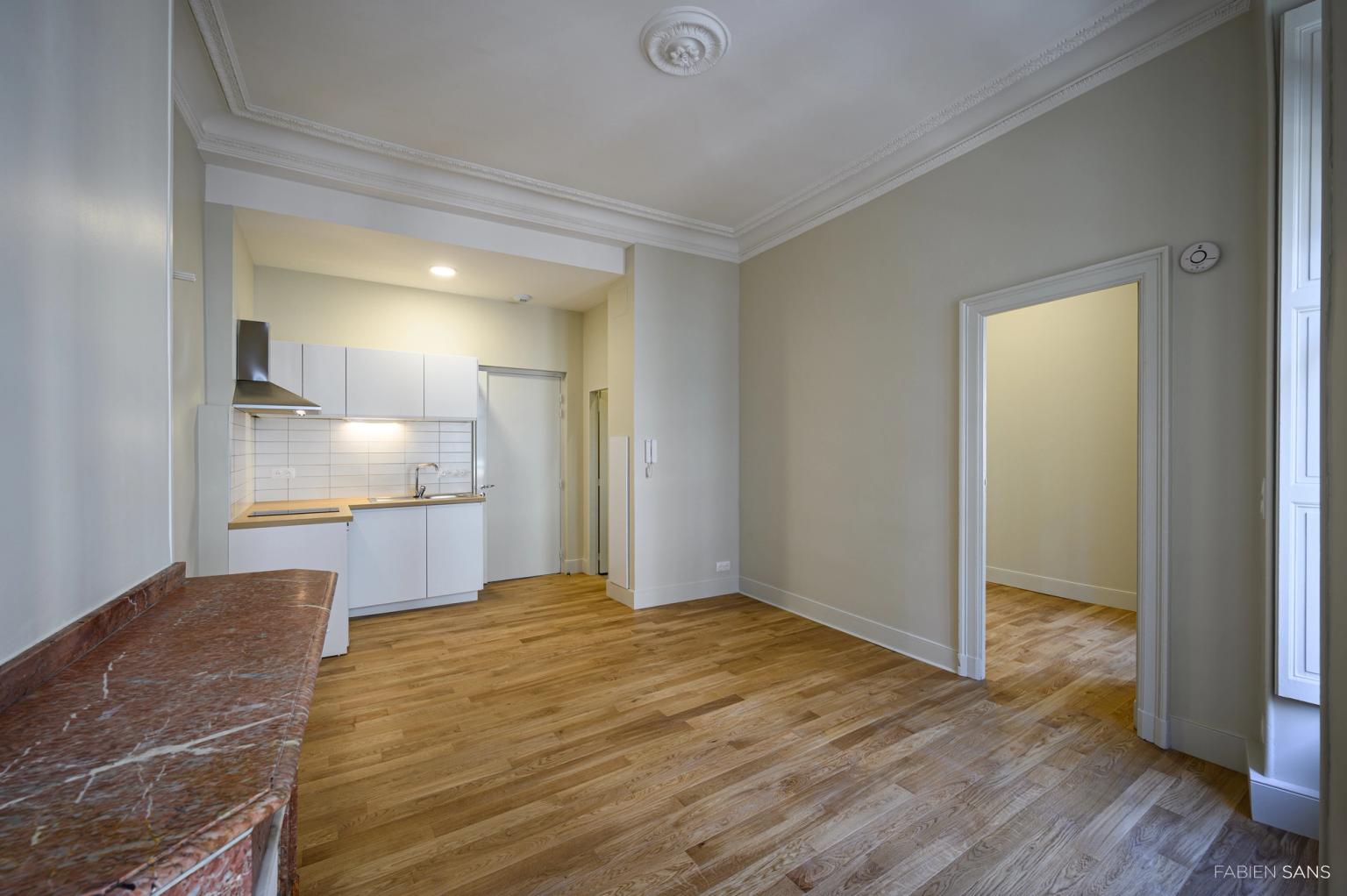 séjour vue chambre